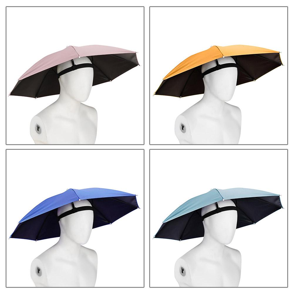 Women'S Fashion Umbrella - Outdoor Fishing Umbrella Hat Sun Shade