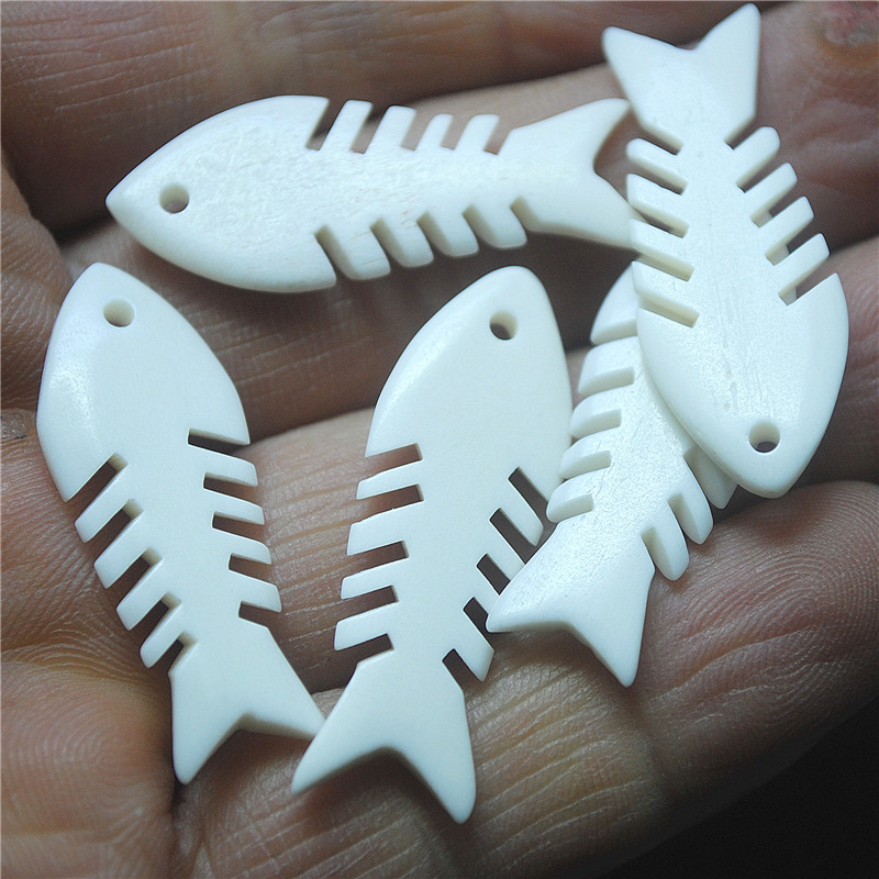 5PCS New White Bone Pendants 3 - Women Fashion Nz recensie en prijs
