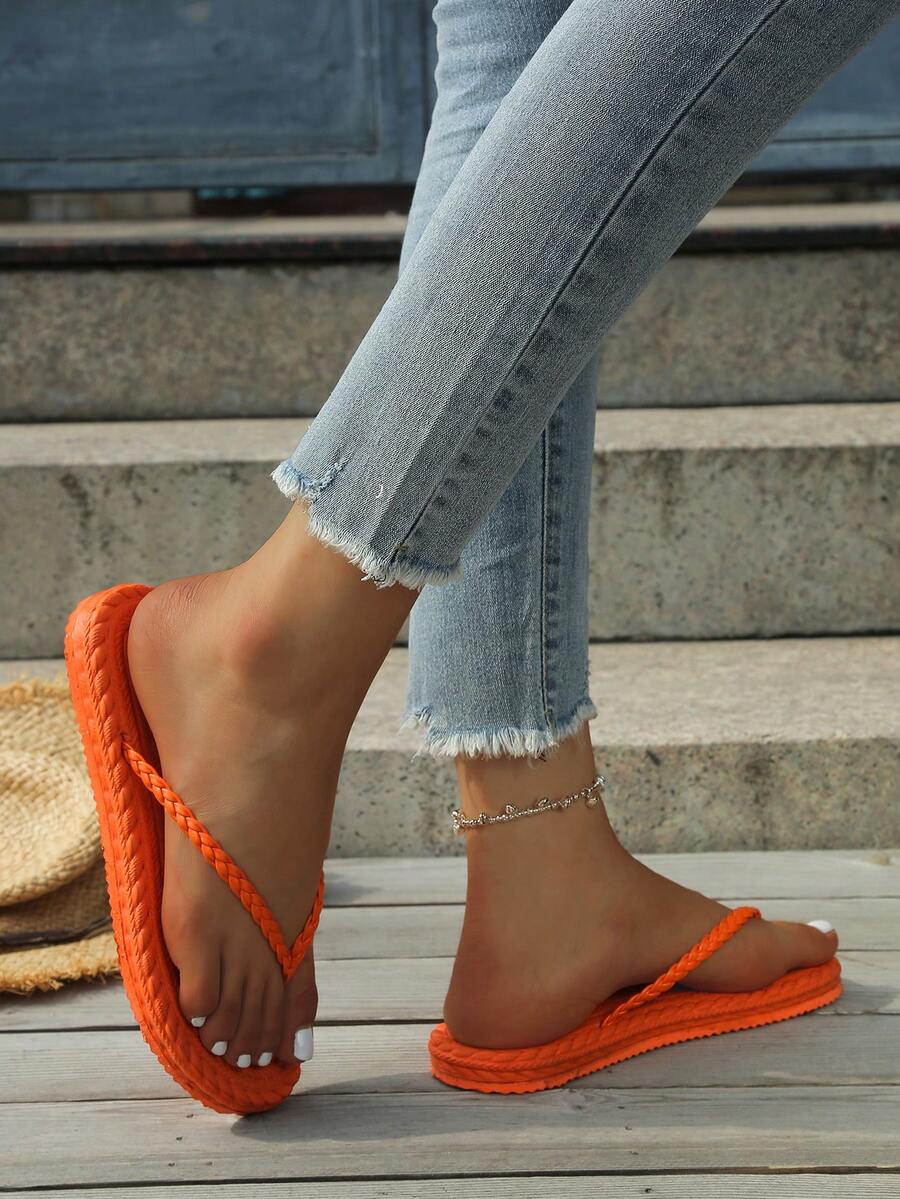 Womens Woven Braided Flip Flop - Women Fashion Rings recensie en prijs