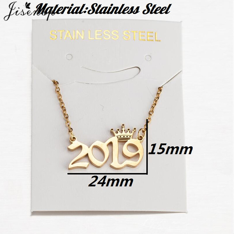 Stainless Steel Crown Year Num - Women'S Fashion Year 2000 recensie en prijs