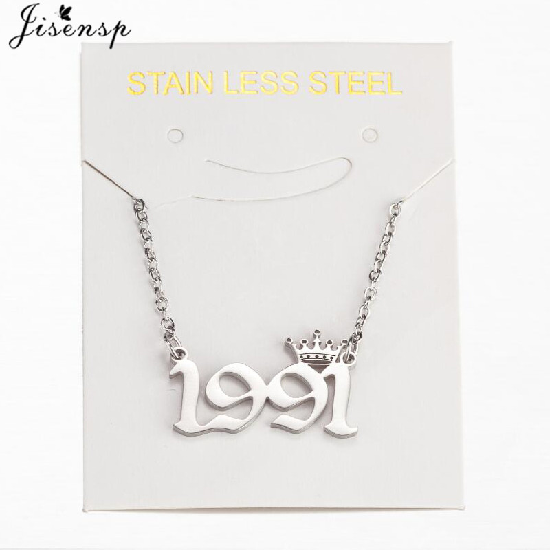 Stainless Steel Crown Year Num - Women'S Fashion Year 2000 recensie en prijs
