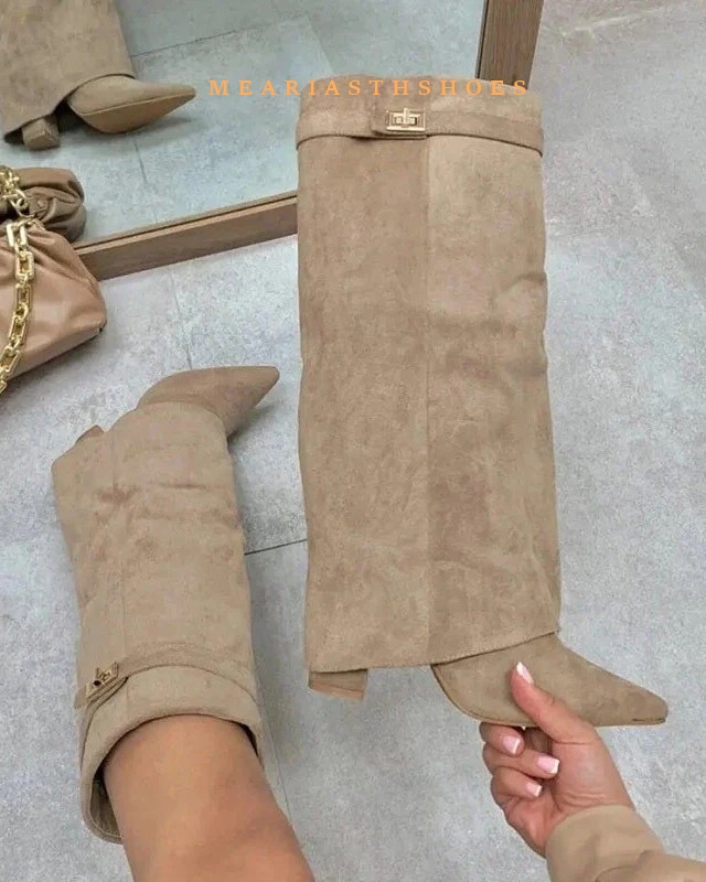 Women's Chunky Heel Knee High  - Women'S Fashion Boots 2025 recensie en prijs
