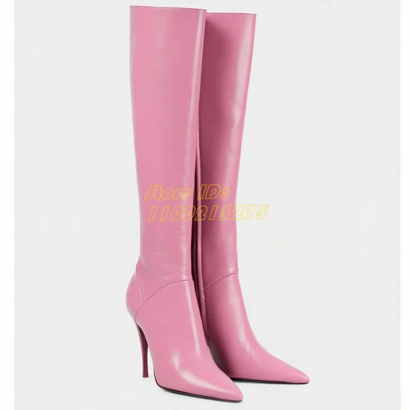Matte Leather Knee High Boots  - Women'S Fashion Boots 2025 recensie en prijs