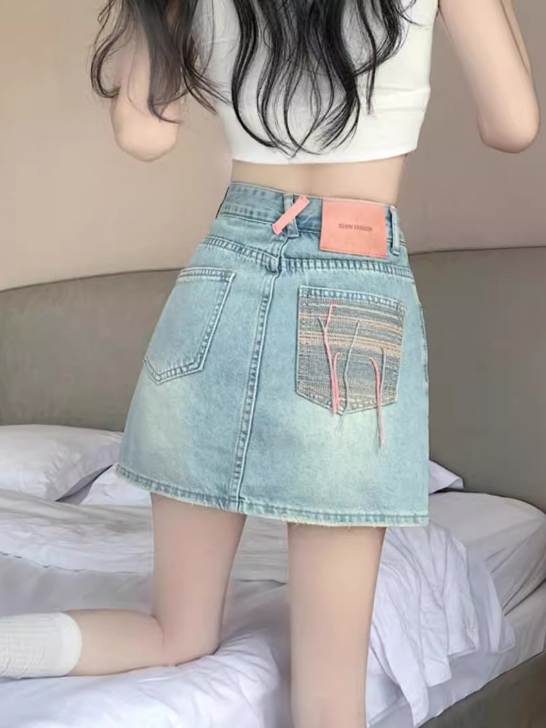 Women's Vintage Washed Denim S - Denim Shorts Women recensie en prijs