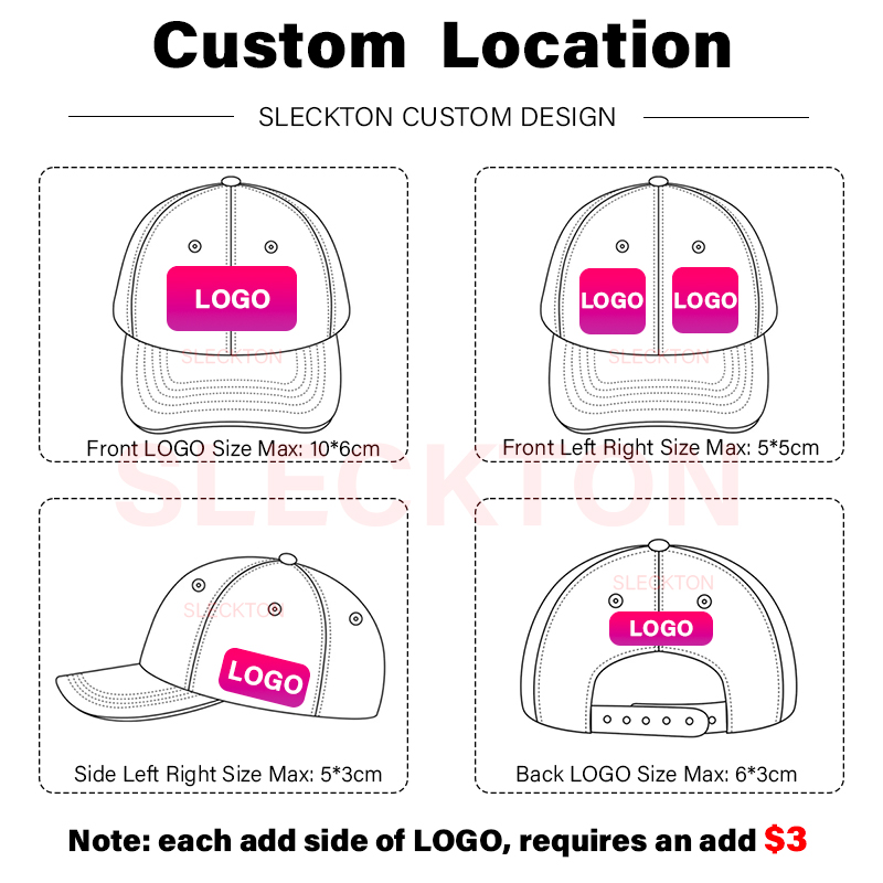 SLECKTON Custom Baseball Cap F - Women Fashion Logo Design recensie en prijs