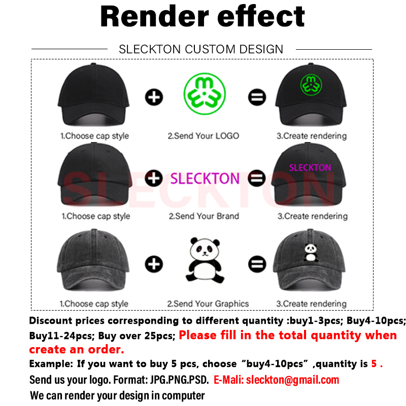 SLECKTON Custom Baseball Cap F - Women Fashion Logo Design recensie en prijs