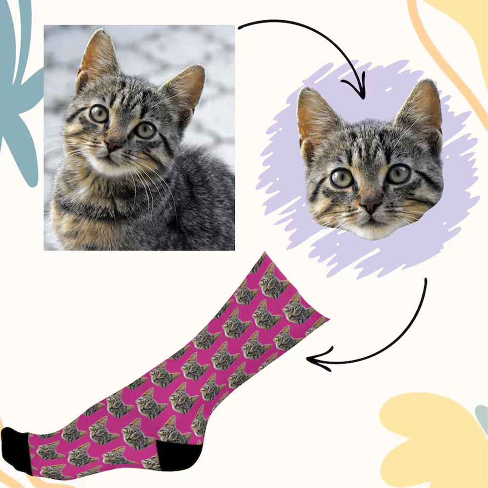 Customize face socks fashion h - Women Fashion Youtube recensie en prijs