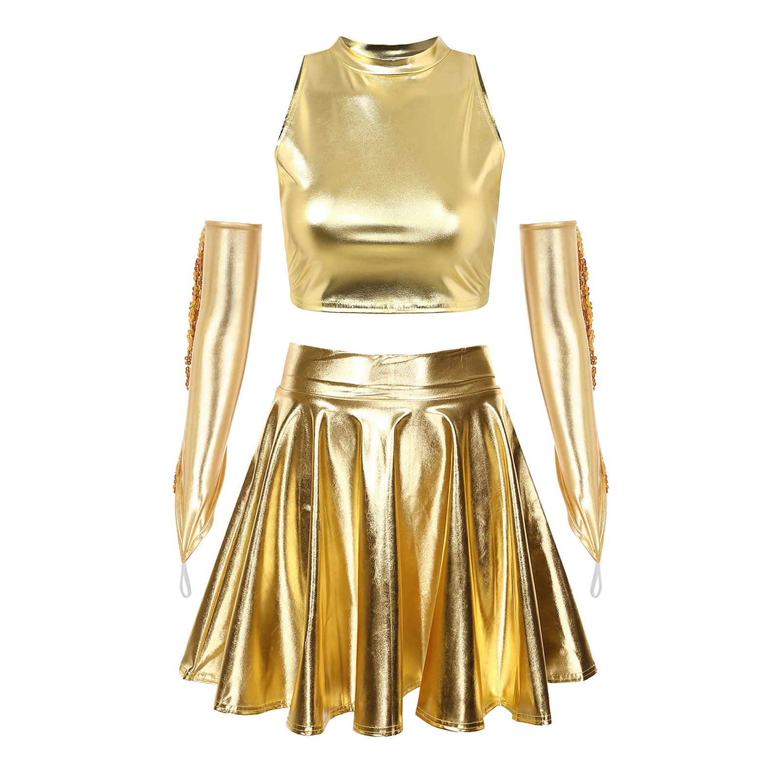 Women Adults Fashion Metallic  - Women Fashion Gloves recensie en prijs