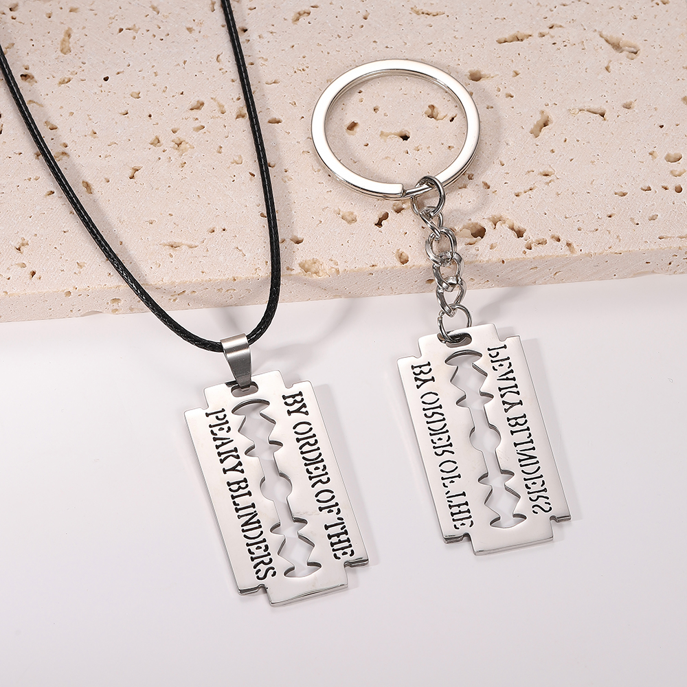 Razor Blade Keychain Stainless - Women'S Fashion Peaky Blinders recensie en prijs
