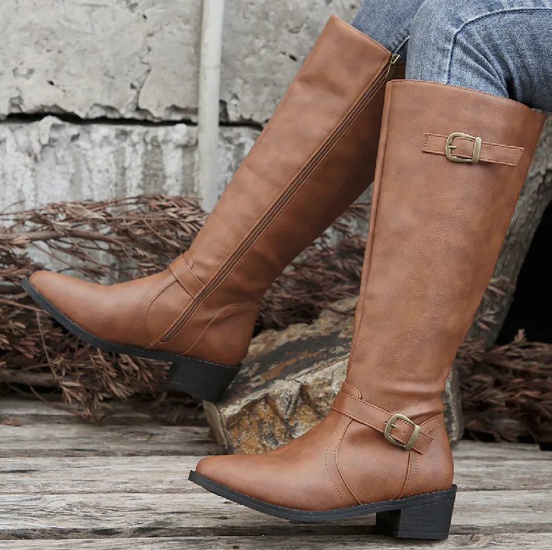 Woman Thick Heeled Long Boots  - Women'S Fashion Boots 2025 recensie en prijs