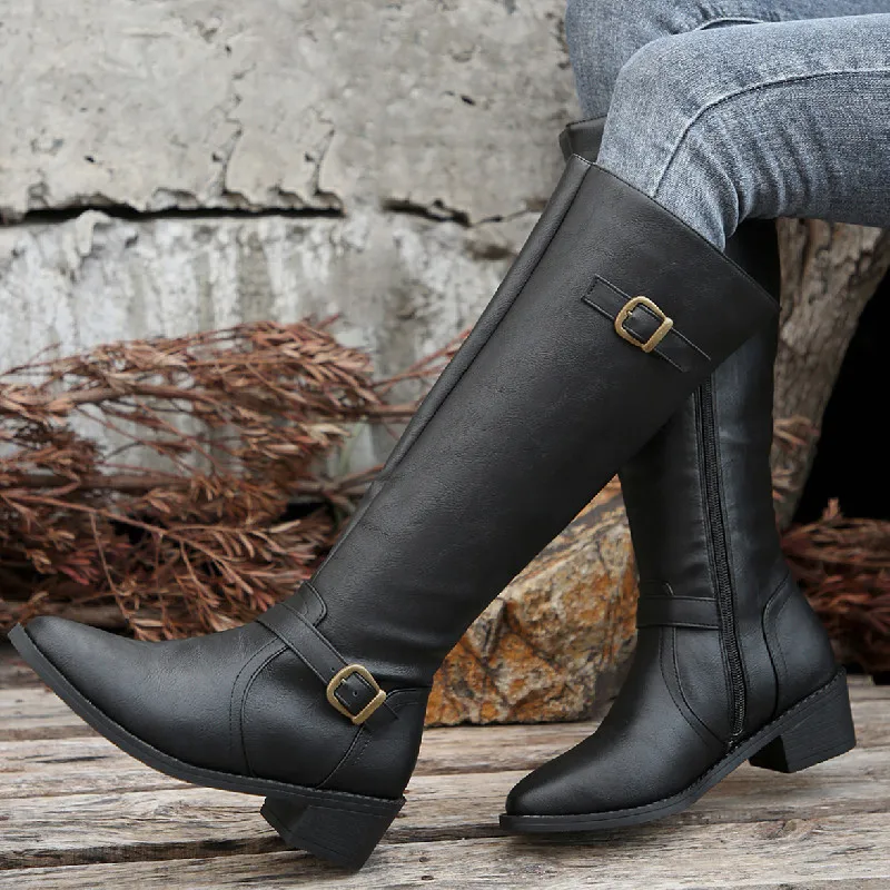 Woman Thick Heeled Long Boots  - Women'S Fashion Boots 2025 recensie en prijs