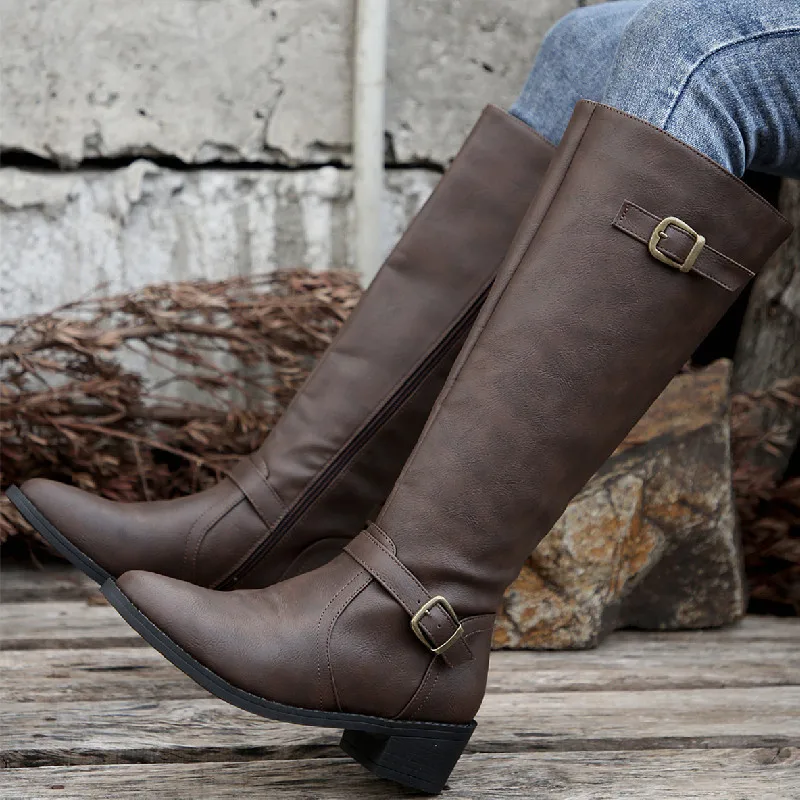 Woman Thick Heeled Long Boots  - Women'S Fashion Boots 2025 recensie en prijs