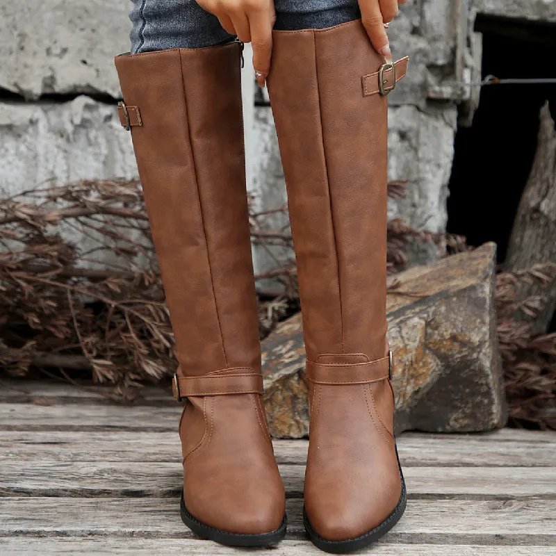 Woman Thick Heeled Long Boots  - Women'S Fashion Boots 2025 recensie en prijs