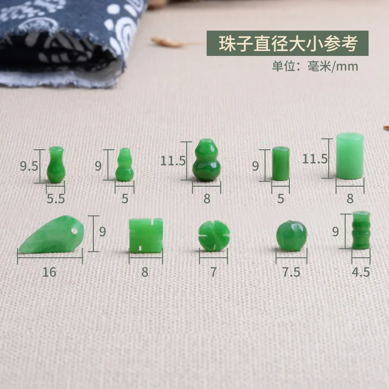 10pc Green Jade Gourd Leaves B - Women'S Fashion Jewellery recensie en prijs
