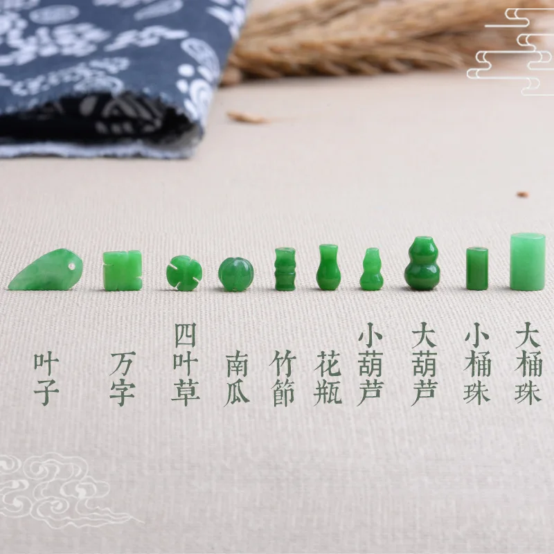 10pc Green Jade Gourd Leaves B - Women'S Fashion Jewellery recensie en prijs