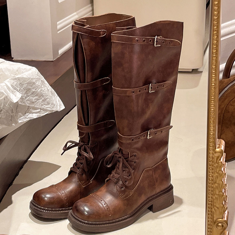 Women's Knee High Boots Vintag - Women Fashion Youtube recensie en prijs