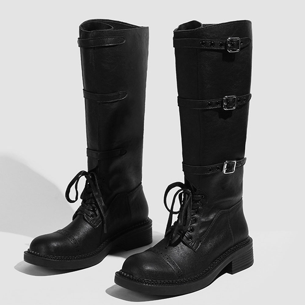 Women's Knee High Boots Vintag - Women Fashion Youtube recensie en prijs