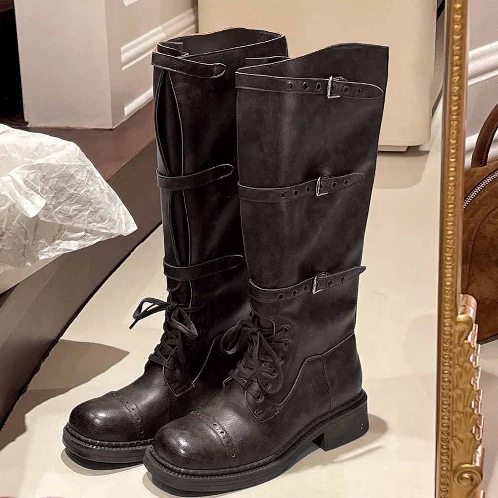 Women's Knee High Boots Vintag - Women Fashion Youtube recensie en prijs