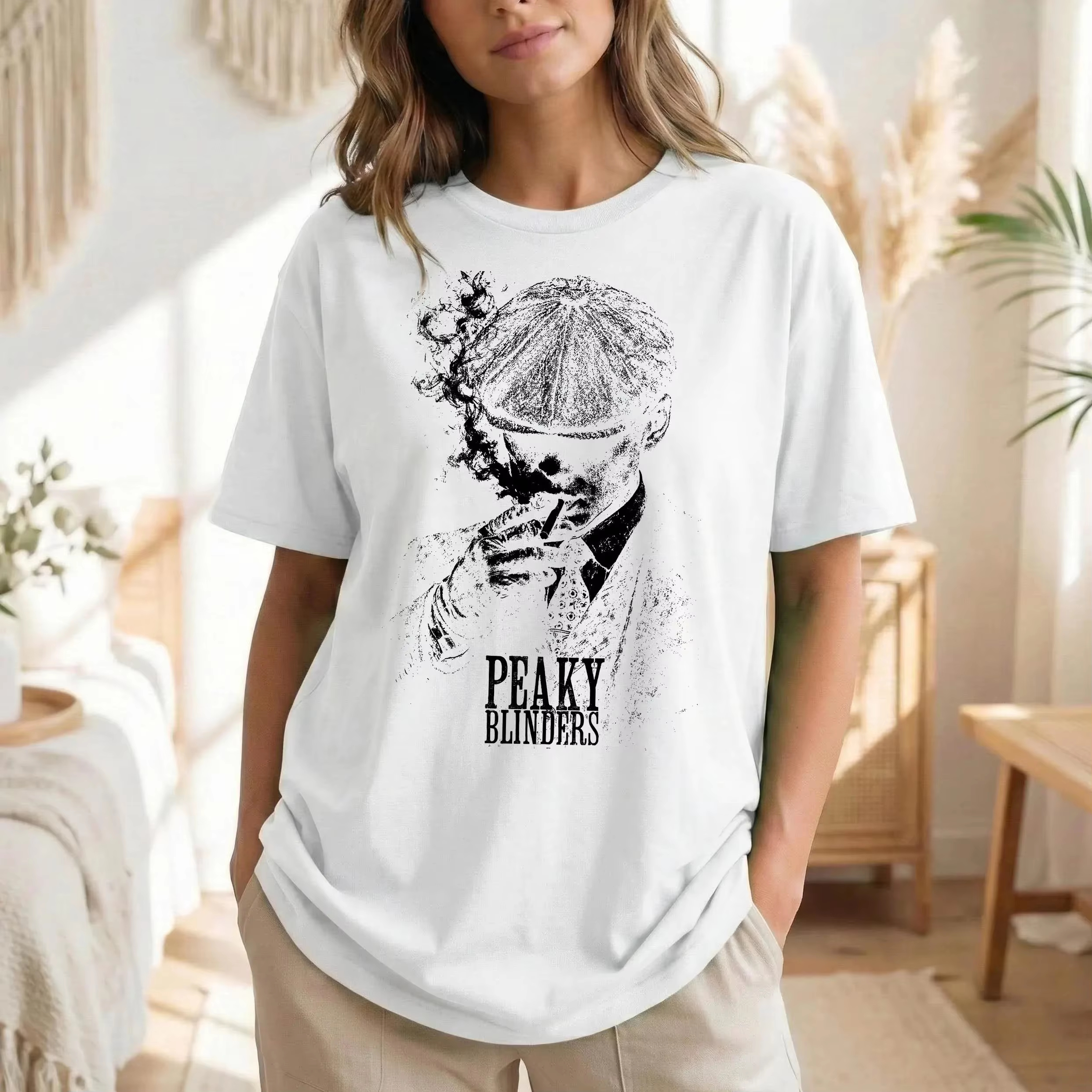 Peaky Blinders Tommy Shelby T- - Women'S Fashion Peaky Blinders recensie en prijs