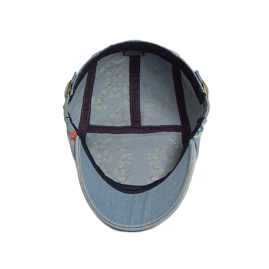 New Vintage Print Denim Beret  - Women Fashion Nz recensie en prijs