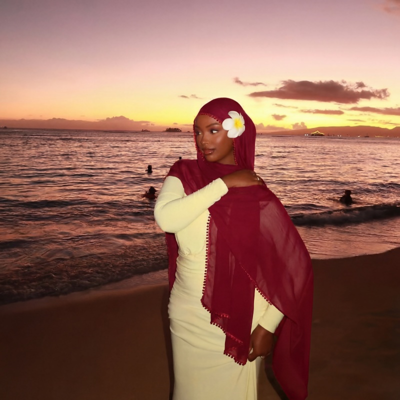 Chiffon Muslim Hijab Delicate  - Women Fashion Wear recensie en prijs