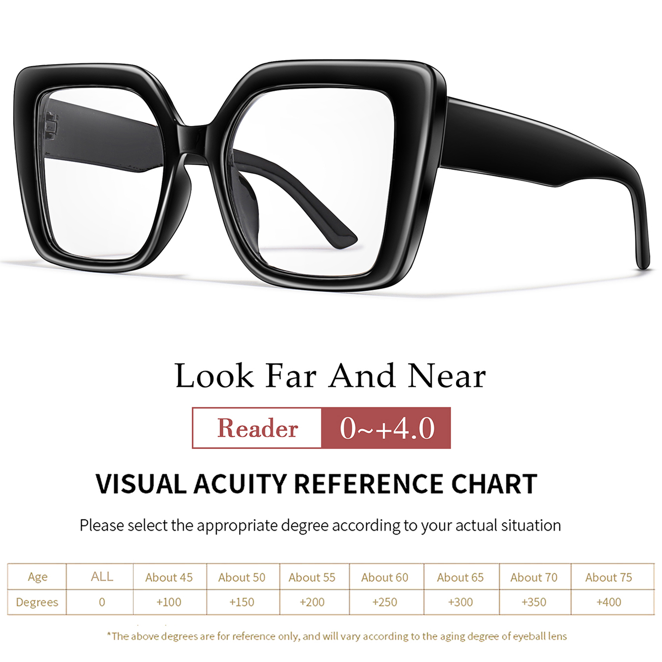 Large-Rrame Reading Glasses Ca - Women'S Fashion Magazines recensie en prijs