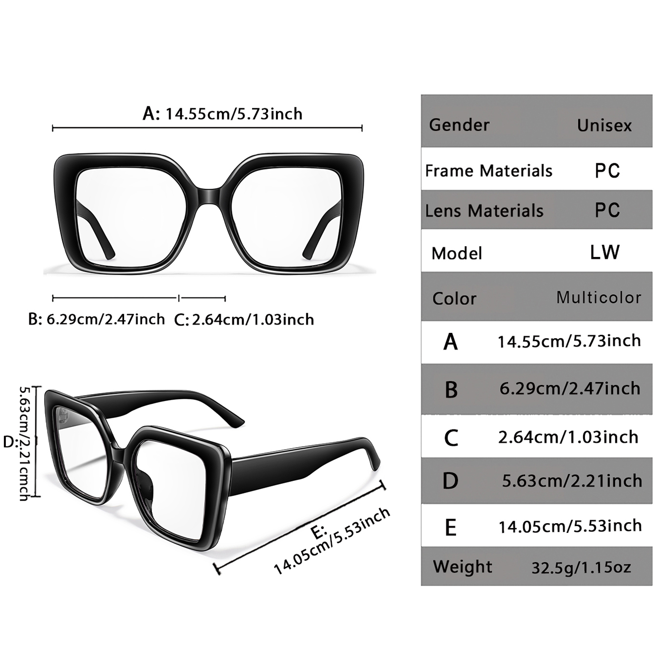 Large-Rrame Reading Glasses Ca - Women'S Fashion Magazines recensie en prijs