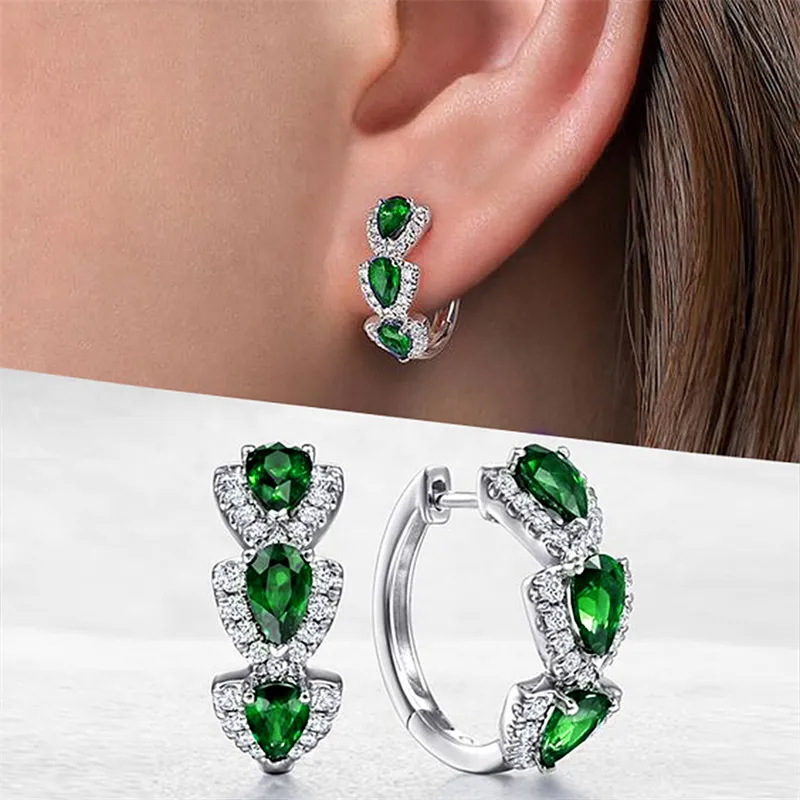 New Klein Blue Zircon Hoop Ear - Women'S Fashion Magazines recensie en prijs