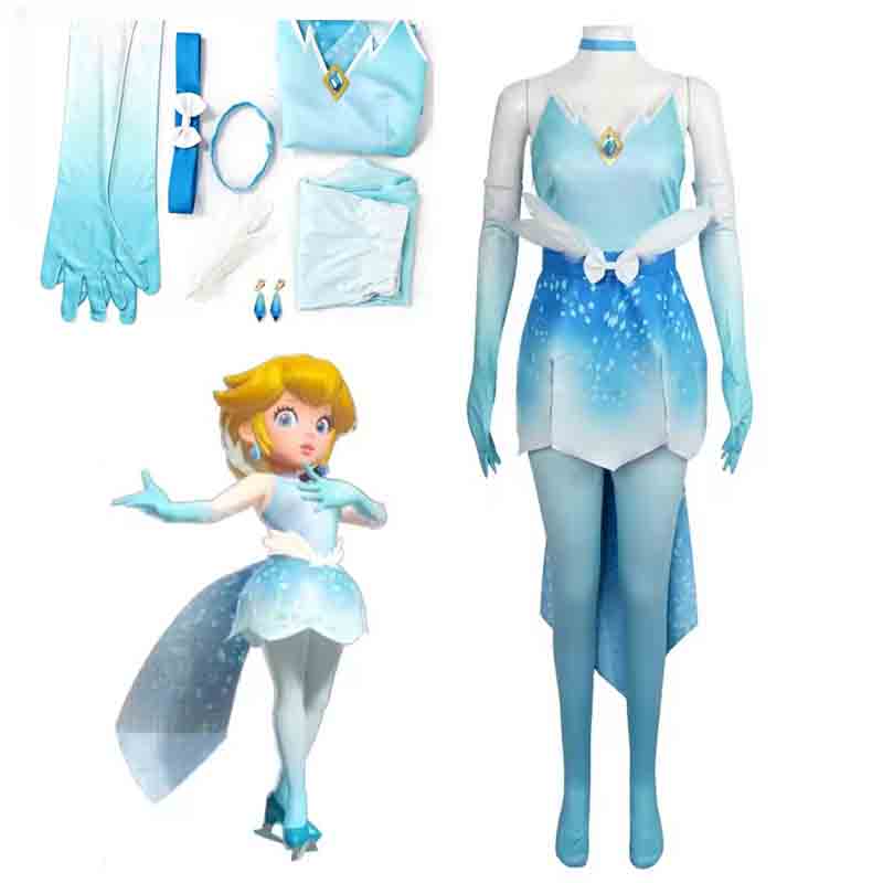 Princess Peach Toadstool Dress - Women Fashion Gloves recensie en prijs
