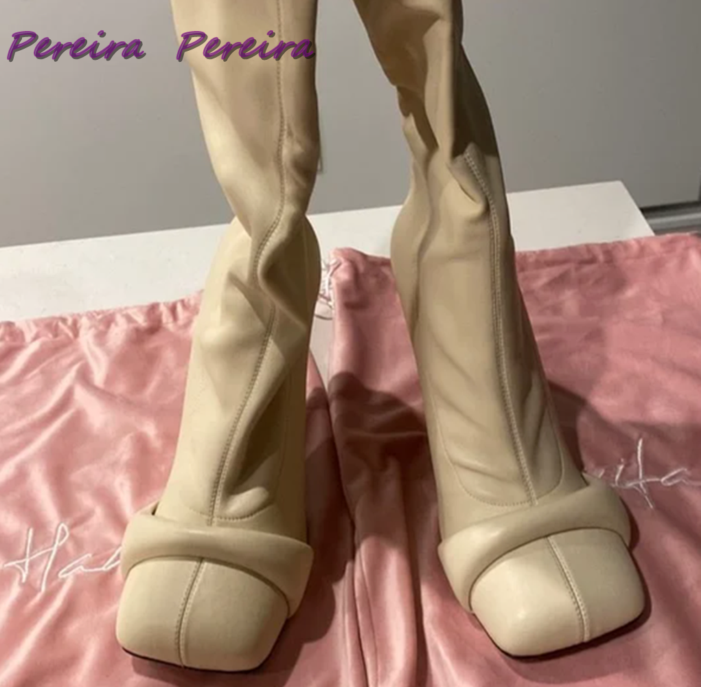 Solid Strange Style Knee-High  - Women'S Fashion Boots 2025 recensie en prijs