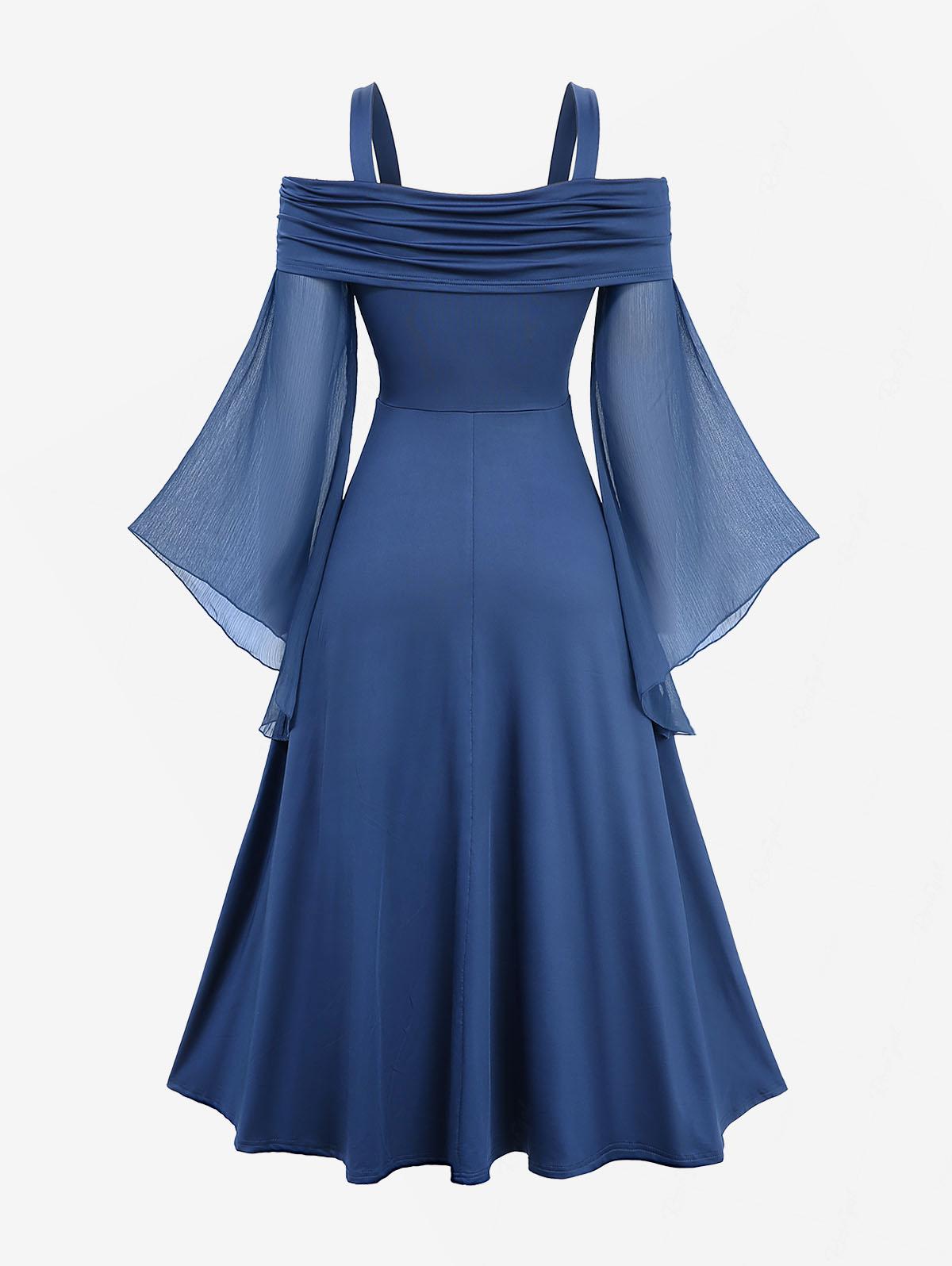 Deep Blue Victorian Dresses Sh - Women'S Fashion Victorian recensie en prijs