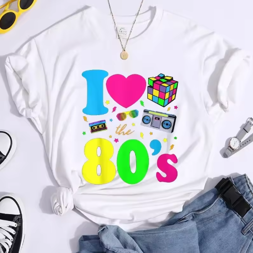 New Fashion I Love The 80s T-S - Women'S Fashion In The 80S recensie en prijs
