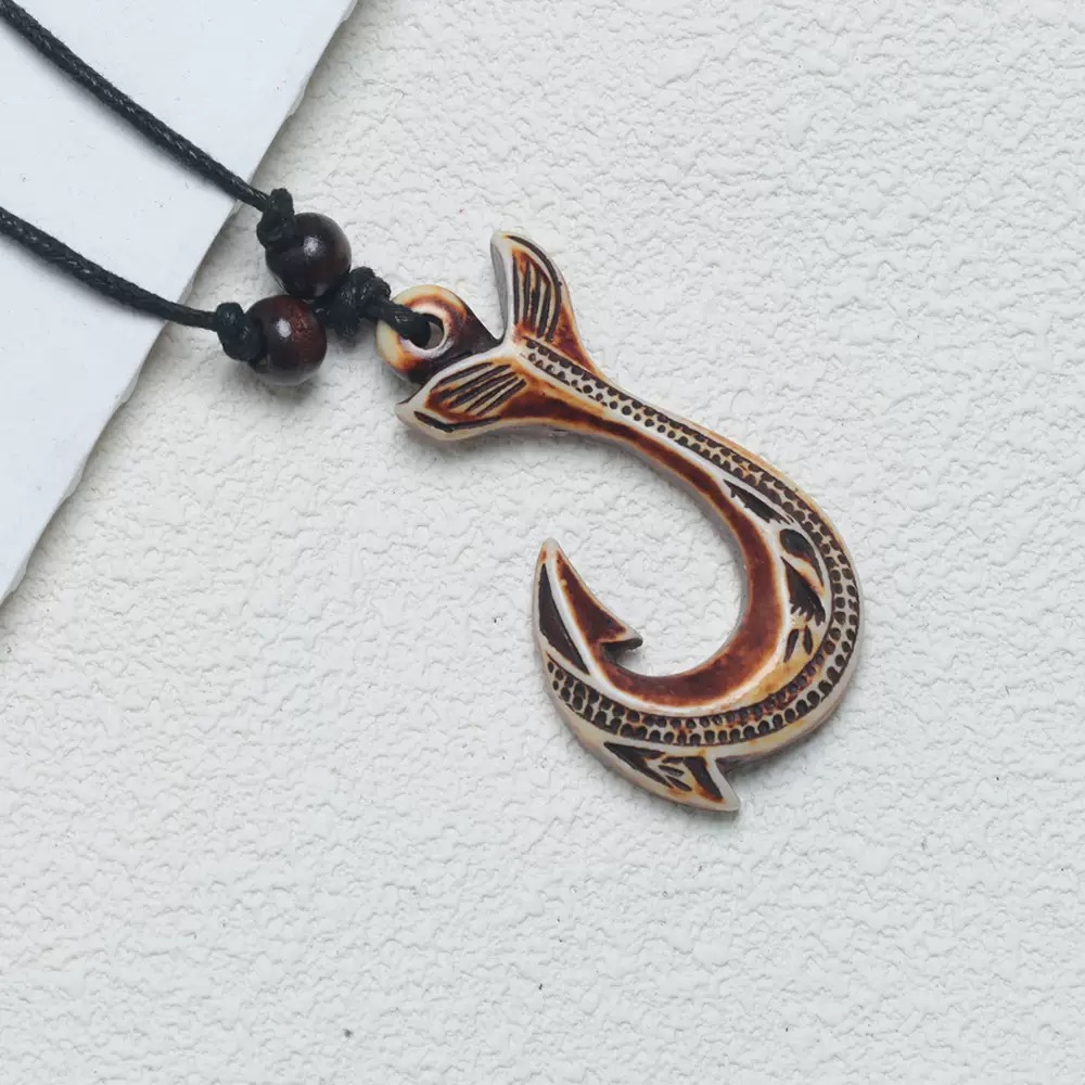 NZ Maori Fish Hook Charm Neckl - Women Fashion Nz recensie en prijs
