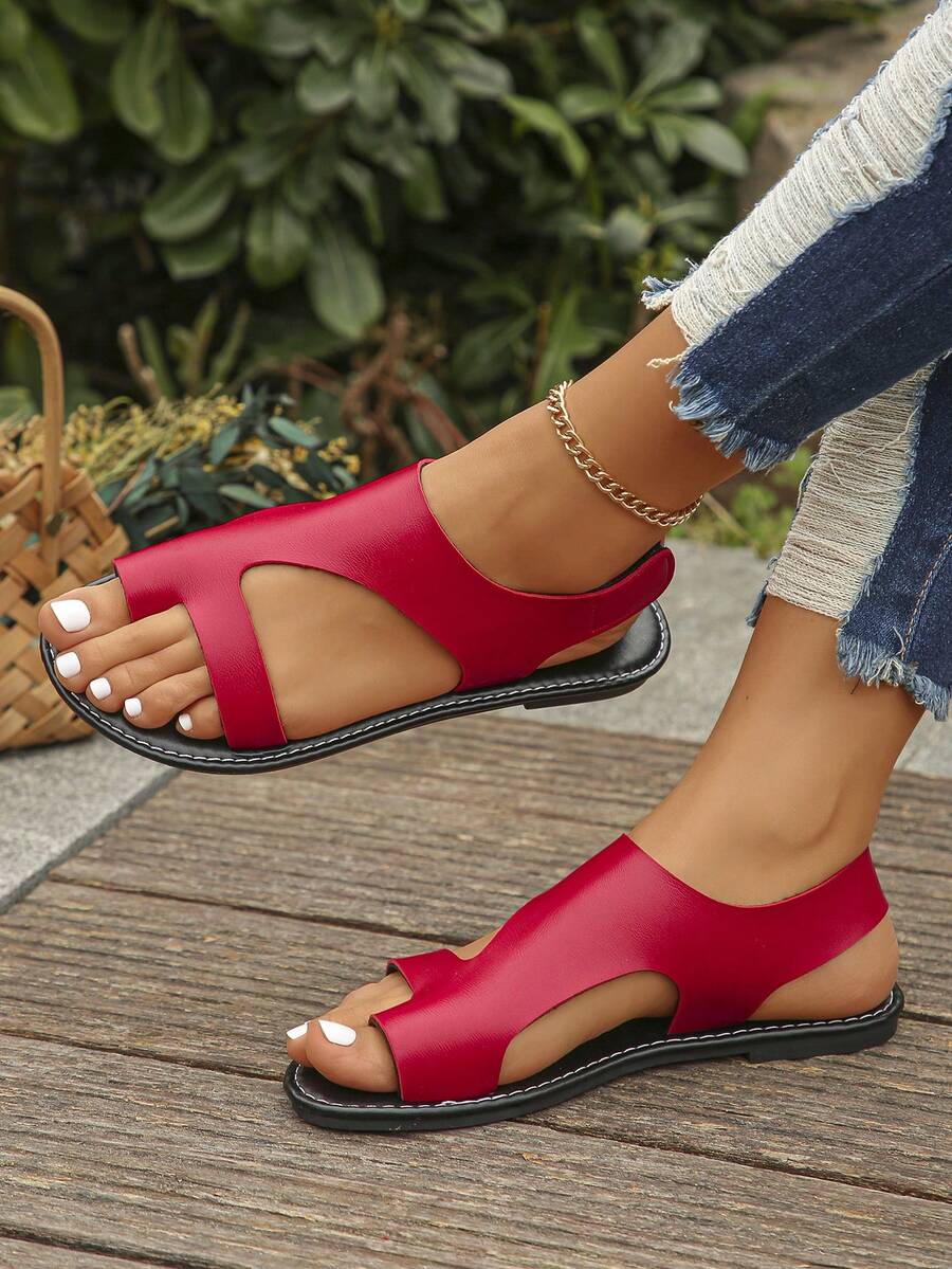 Womens Flat Sandals With Toe R - Women Fashion Rings recensie en prijs