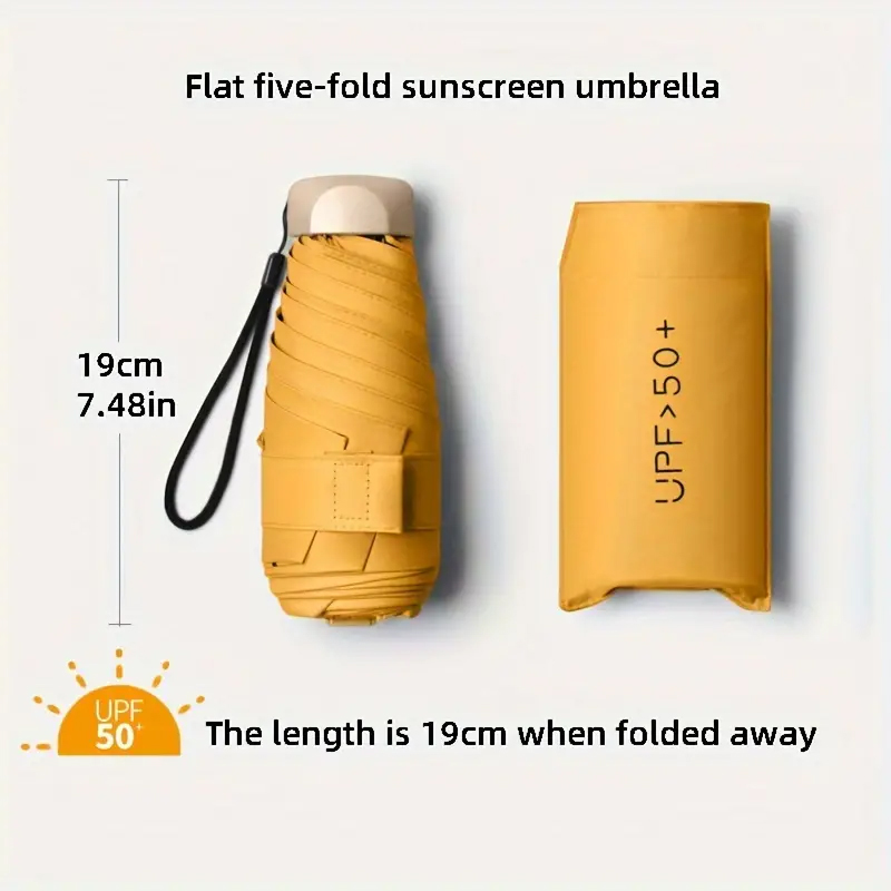 Small Folding Umbrella Sun Wom - Women'S Fashion Umbrella recensie en prijs