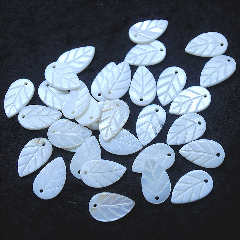 30PCS White Shell Leaf Shape 8 - Women Fashion Nz recensie en prijs