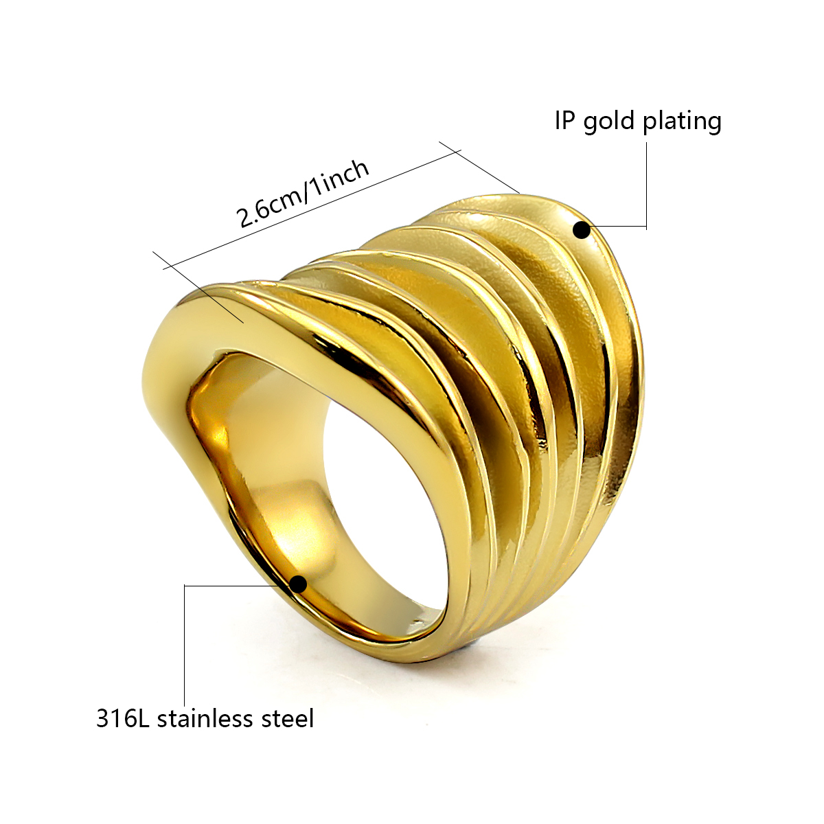Fashion Pleated Ring Magazine  - Women'S Fashion Magazines recensie en prijs