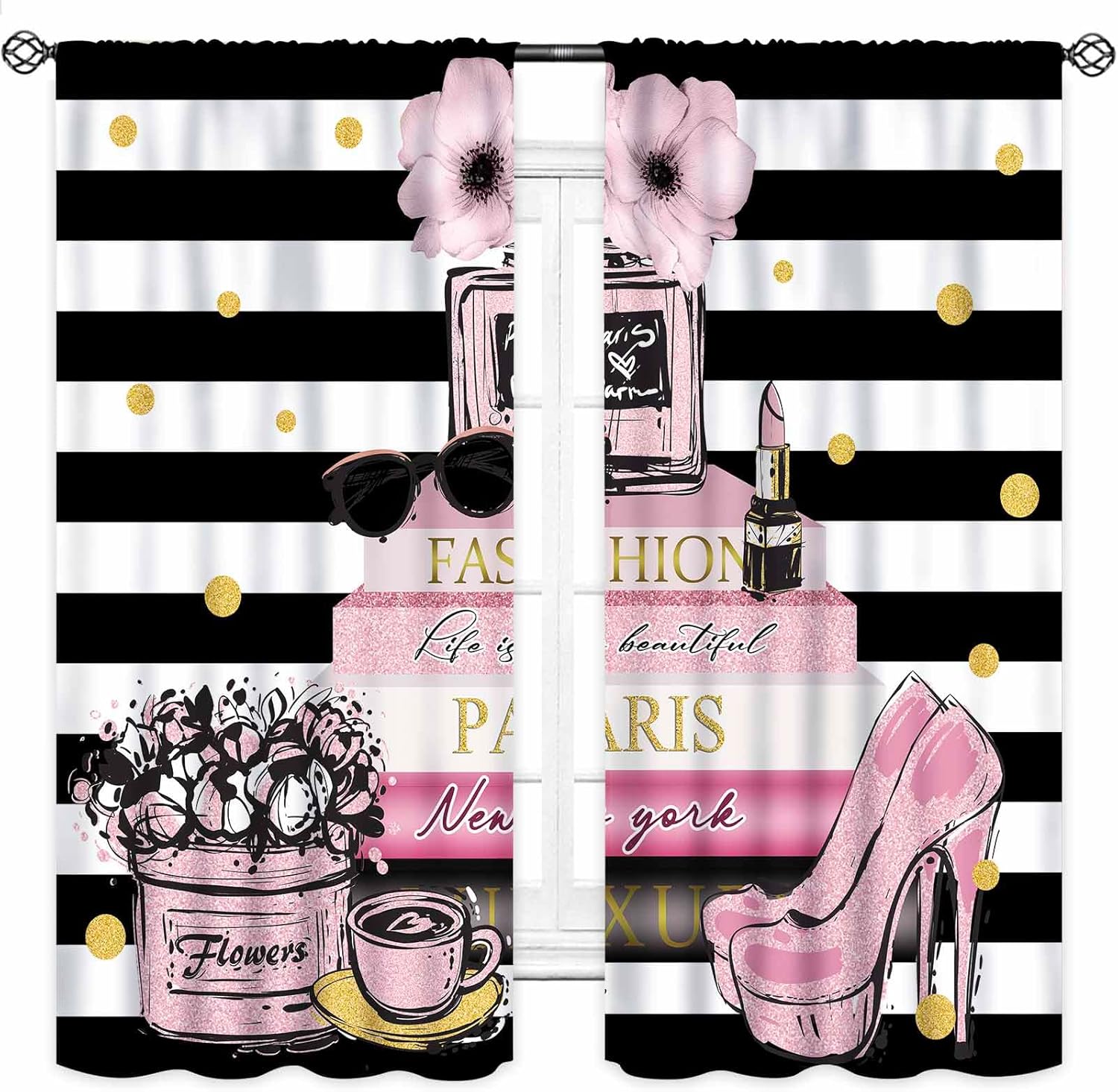 Pink Fashion Women Curtain for - Women'S Fashion Magazines recensie en prijs