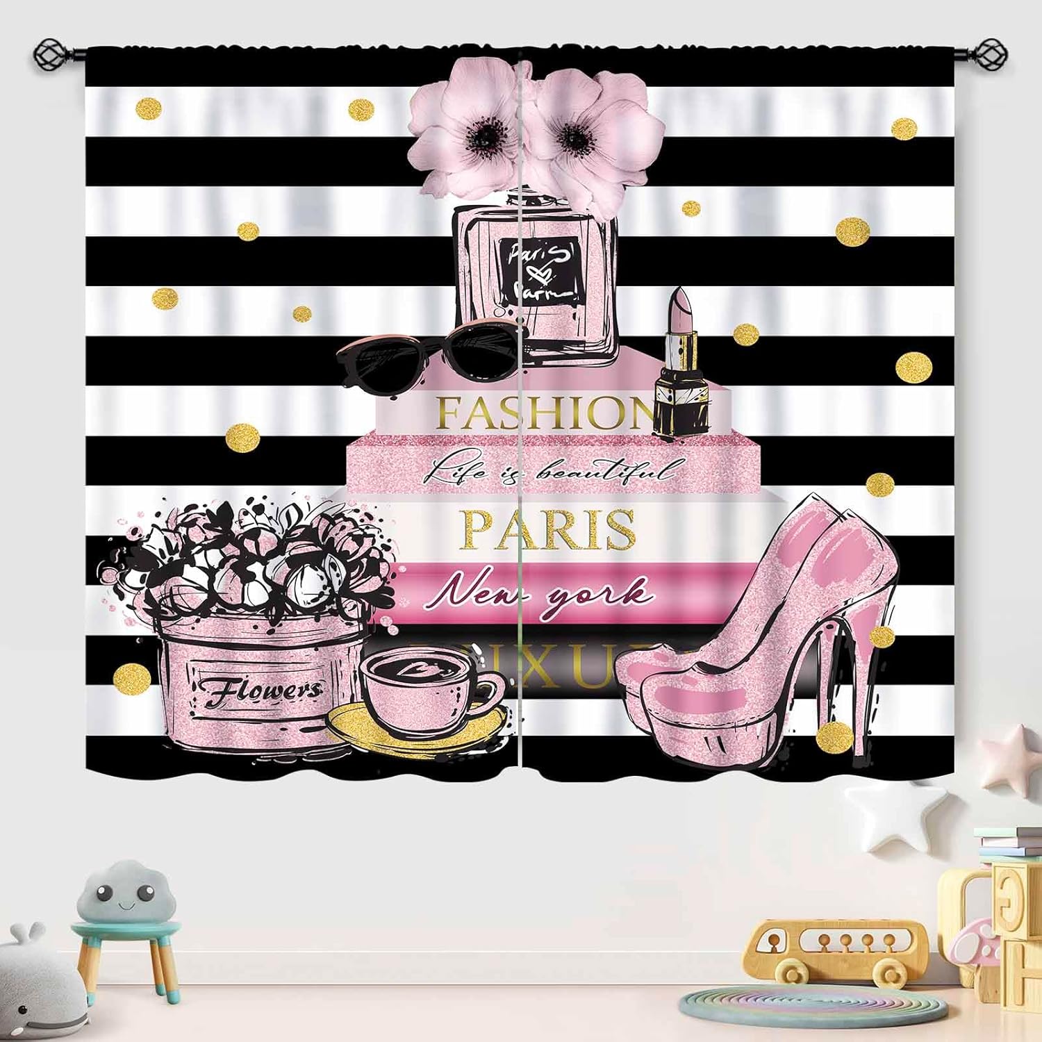 Pink Fashion Women Curtain for - Women'S Fashion Magazines recensie en prijs