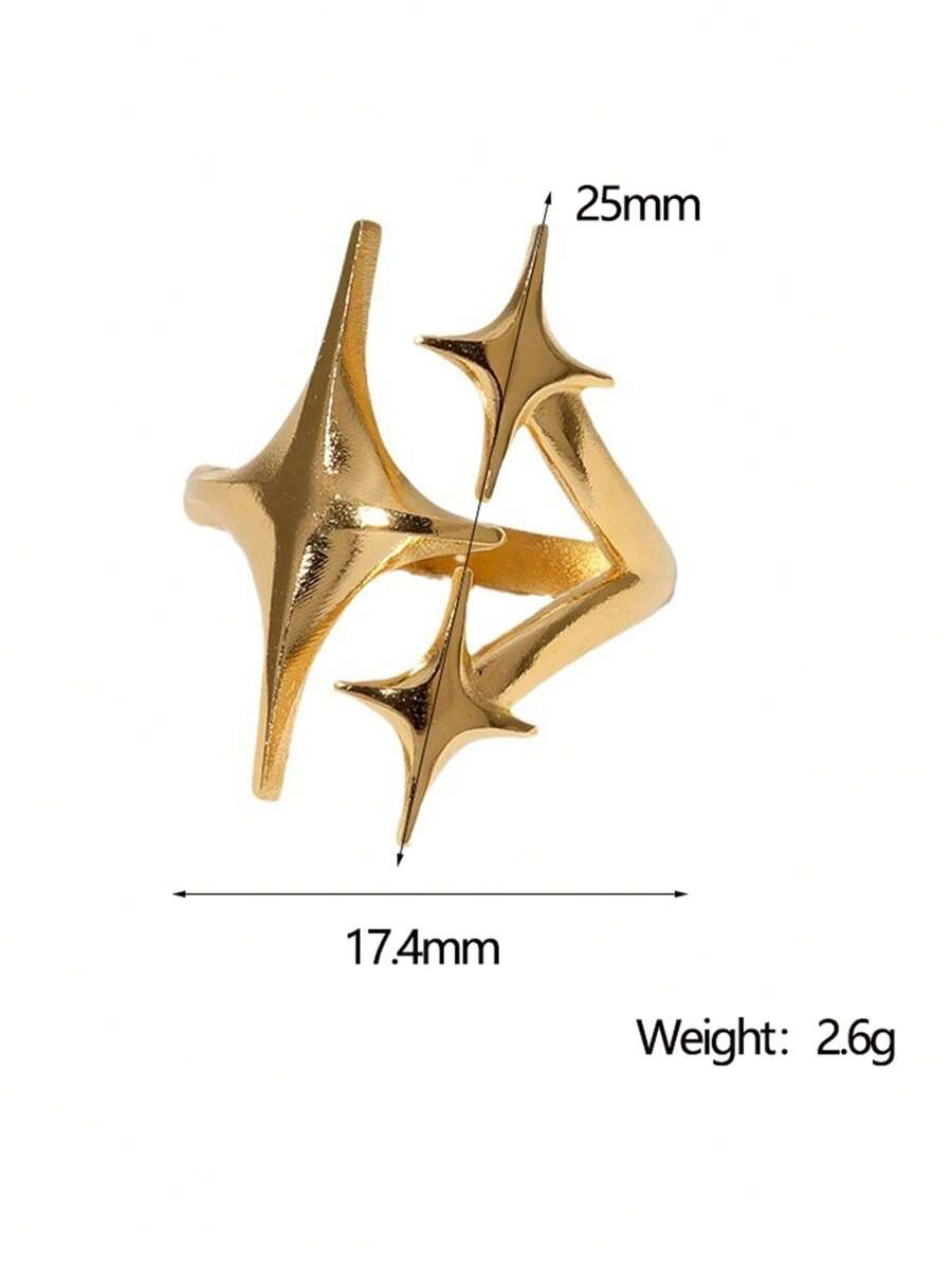 1pc Minimalist Stainless Steel - Women Fashion Rings recensie en prijs