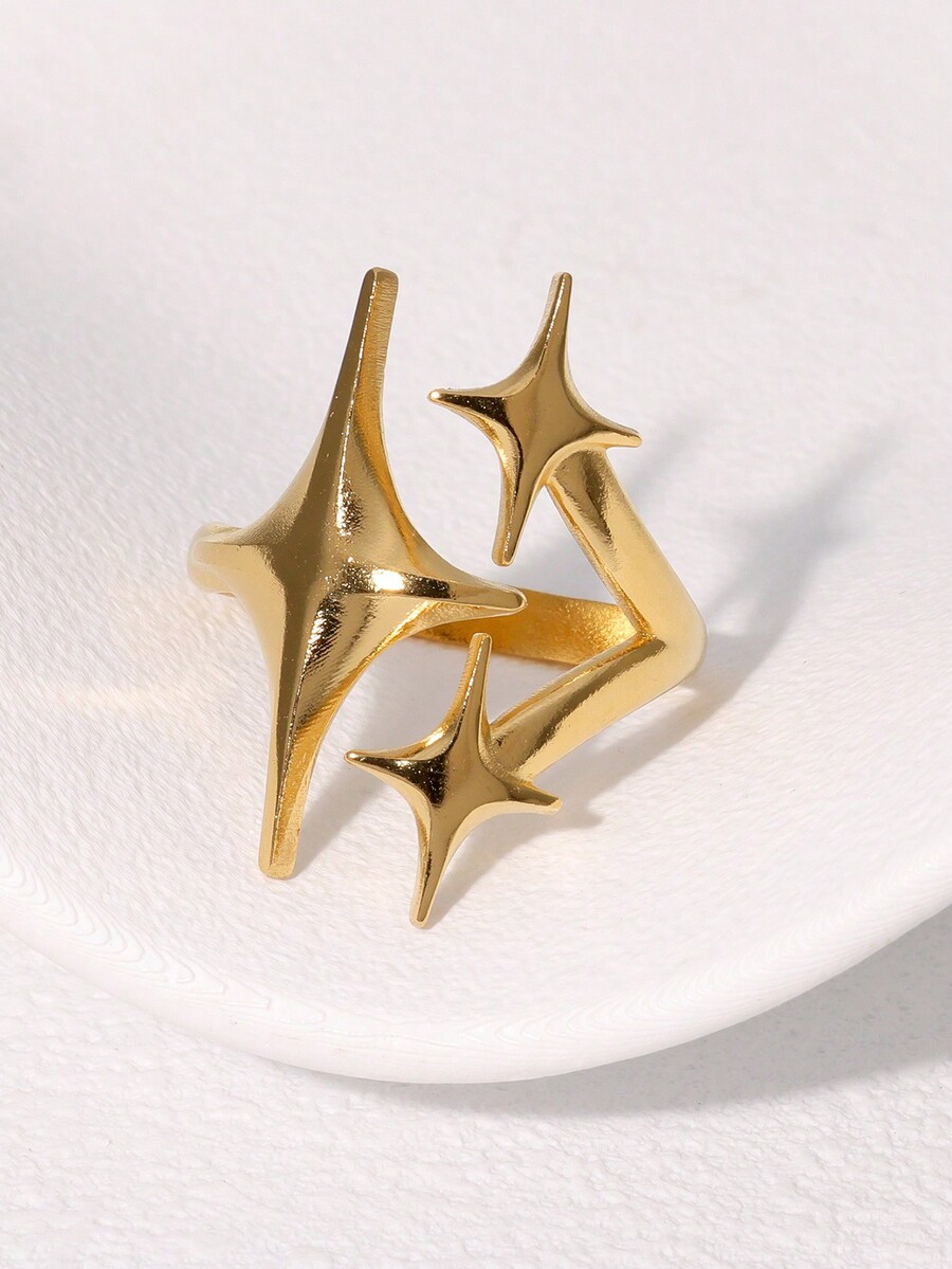 1pc Minimalist Stainless Steel - Women Fashion Rings recensie en prijs