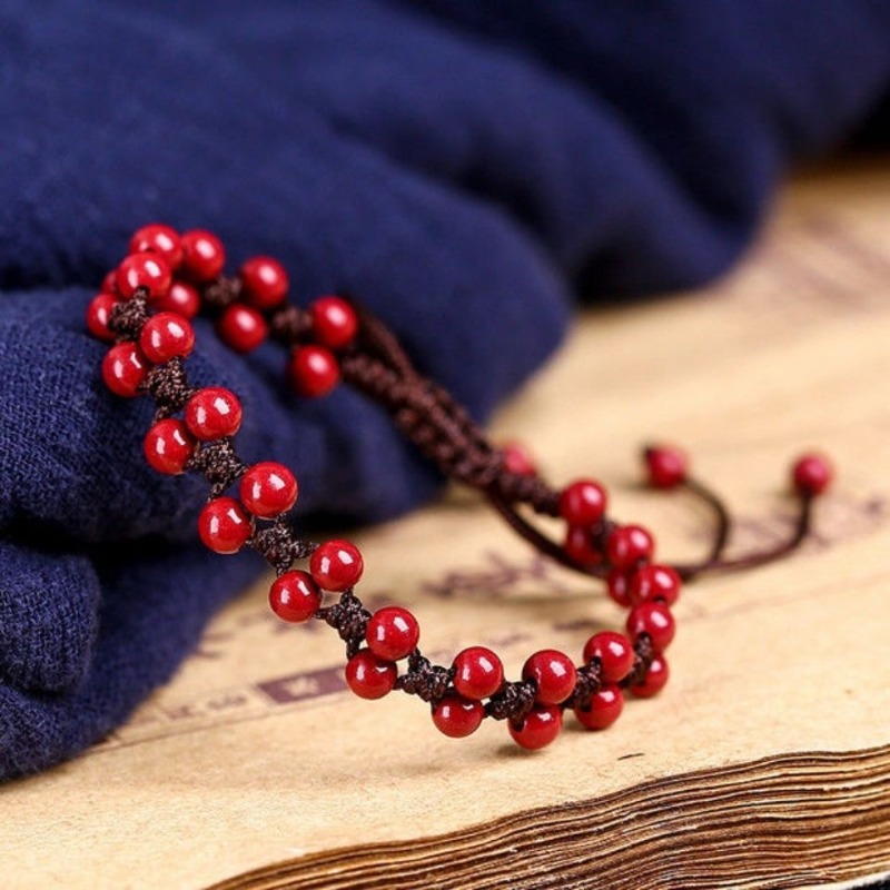Customized Natural Red Cinnaba - Women'S Fashion Jewellery recensie en prijs