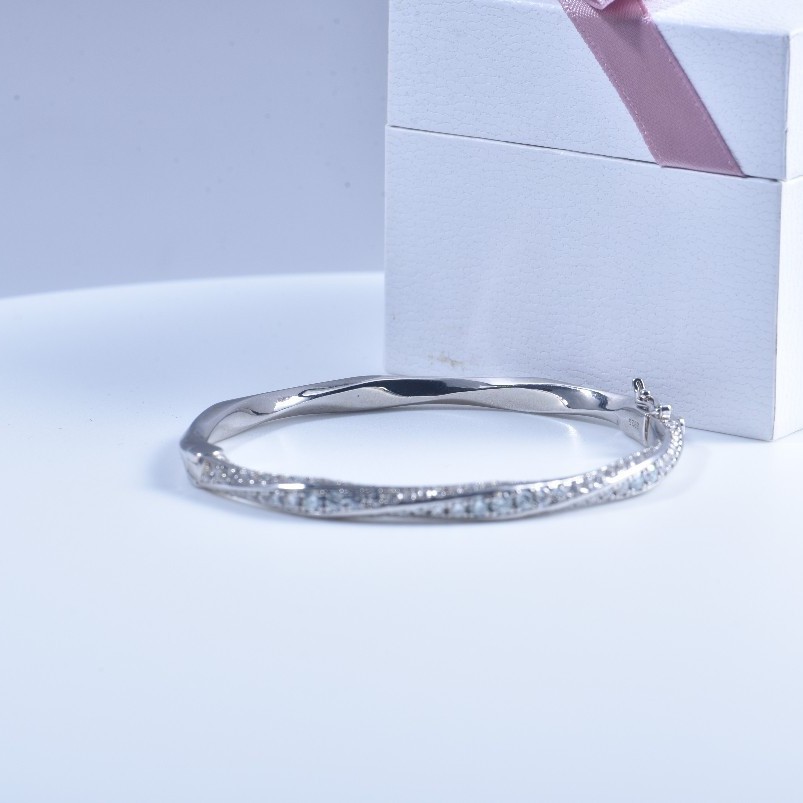 s925 Sterling Silver Bangle fo - Women'S Fashion Jewellery recensie en prijs