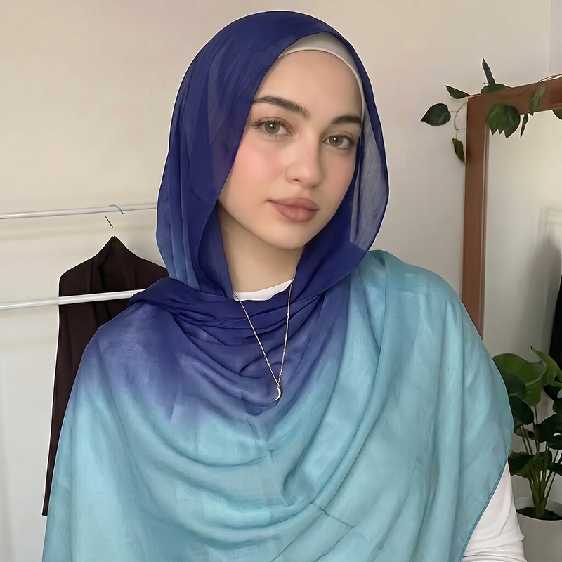 Fashion Muslim Hijab Ombre Sca - Women Fashion Wear recensie en prijs