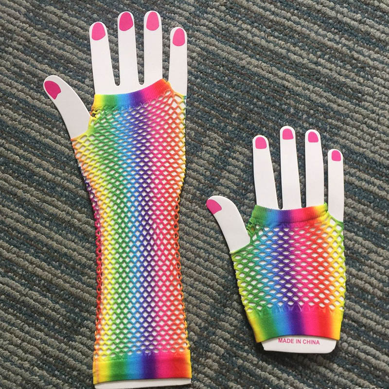 1 Pair Women Long Fishnet Net  - Women Fashion Gloves recensie en prijs