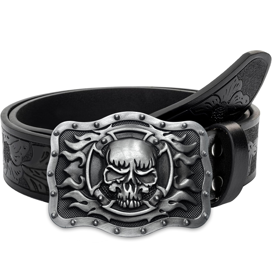 Skull Flame Belt Exquisite Car - Women Fashion Nz recensie en prijs