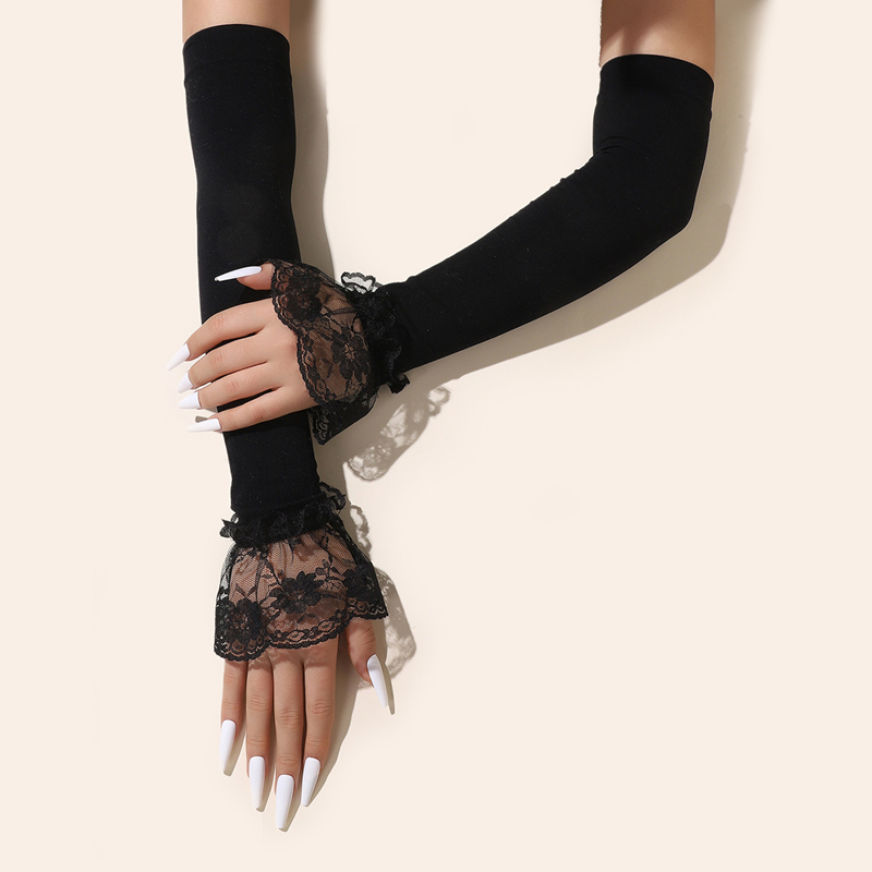 Fashion Long Lace Arm Sleeves  - Women Fashion Gloves recensie en prijs