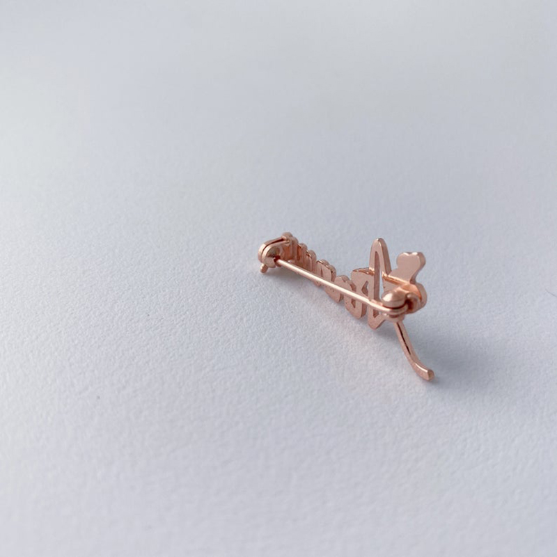 New Custom Name Brooch Letters - Women Fashion Logo Design recensie en prijs