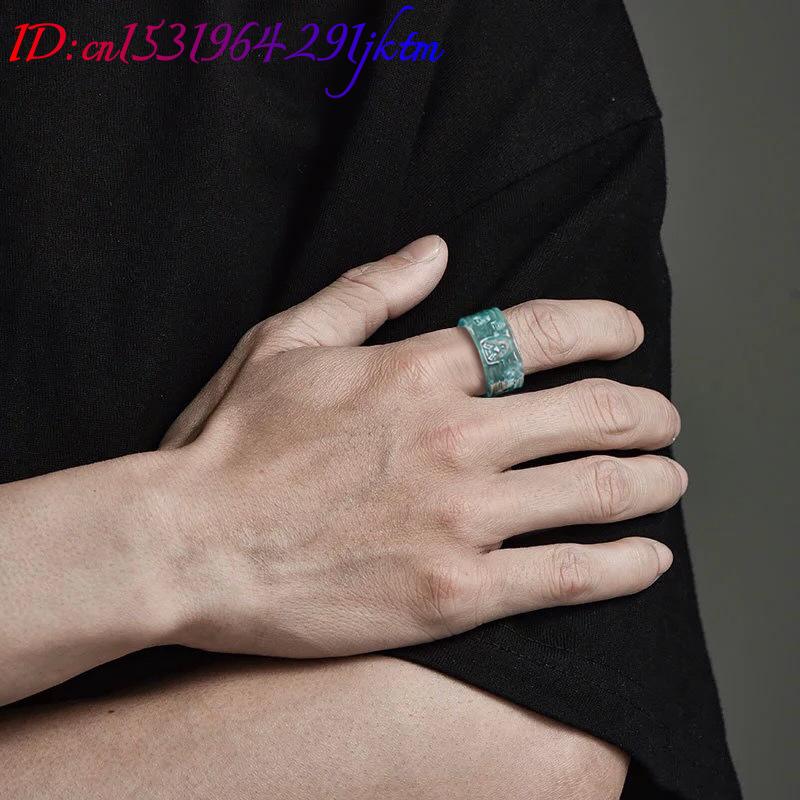 Natural Burmese Jadeite Buddha - Women Fashion Rings recensie en prijs