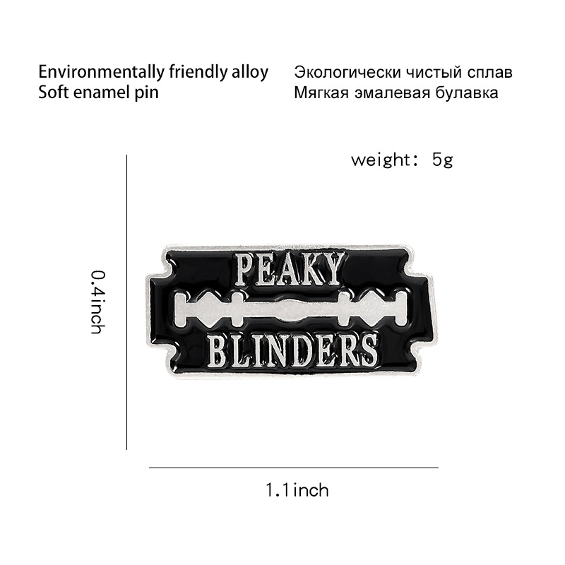 Creative Geometry Black Enamel - Women'S Fashion Peaky Blinders recensie en prijs